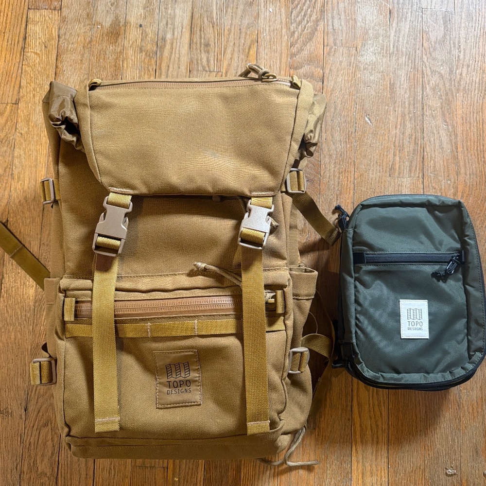 Topo Designs Rover Pack & Tech Pouch